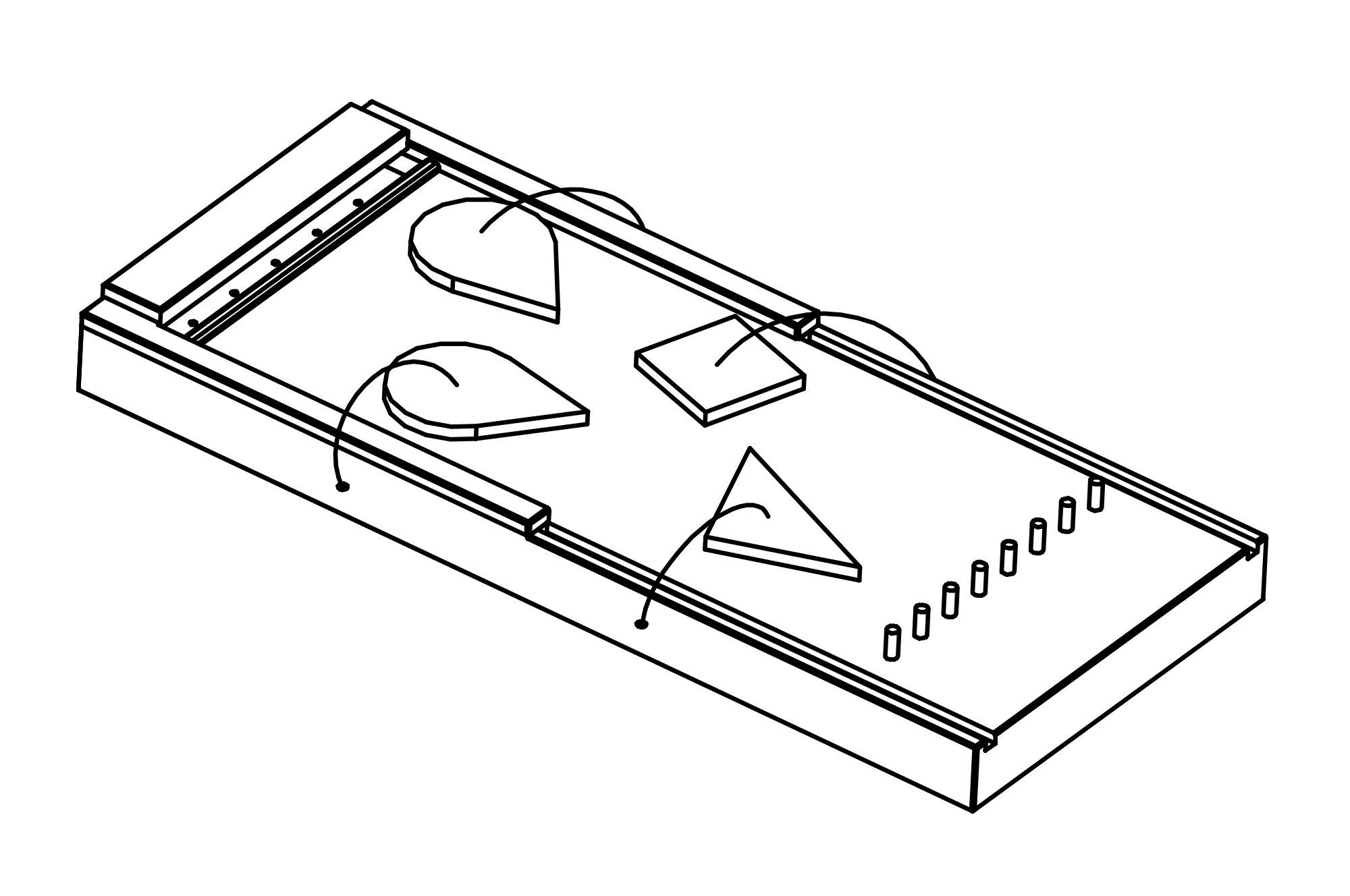 Leonardo Table Watercourse